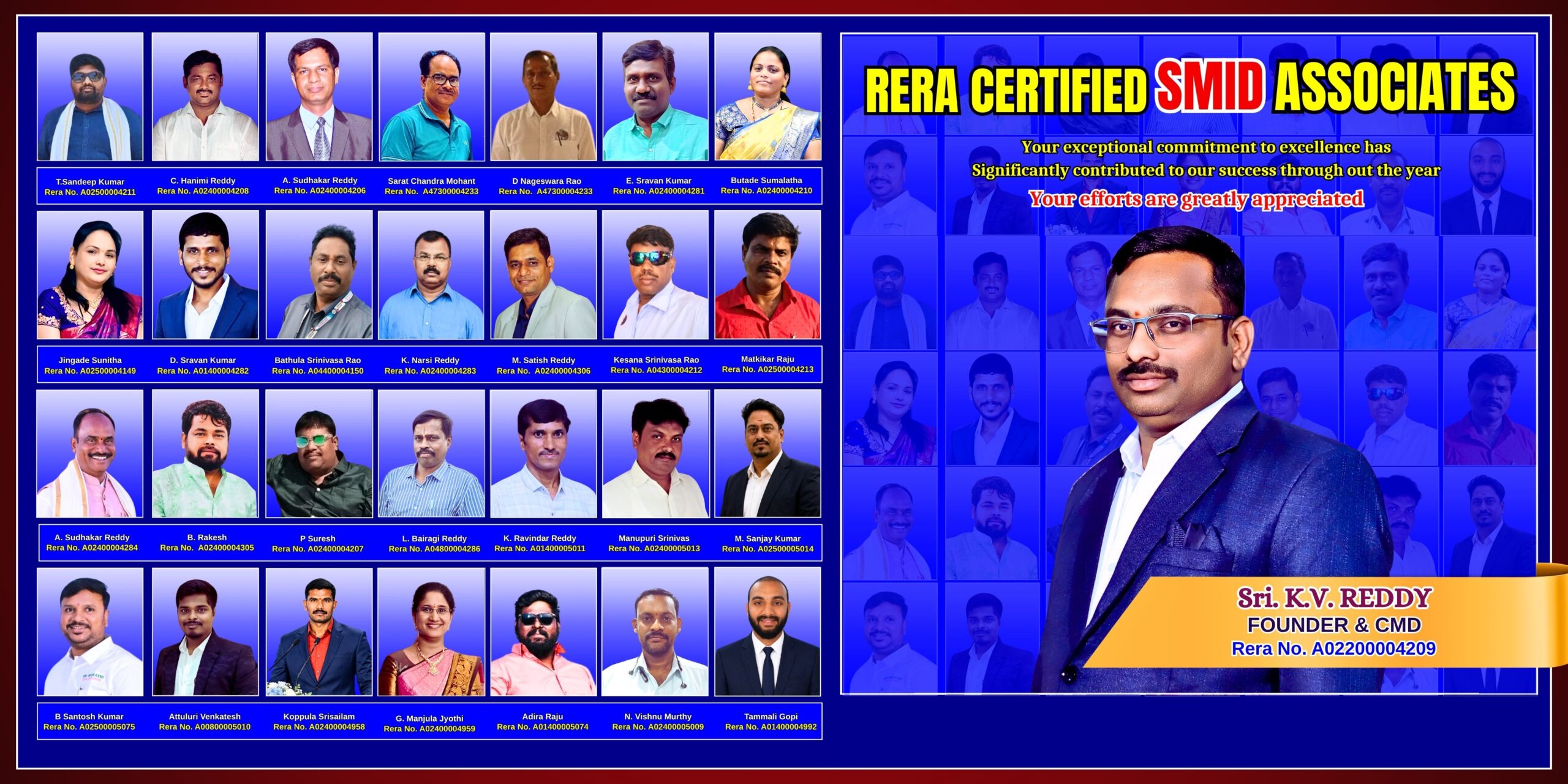 Rera Certified Siri Mahalaxmi Infra Developers Associates